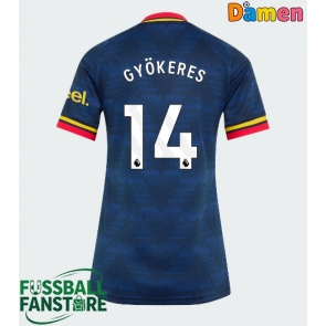 Arsenal Viktor Gyokeres #14 Replik Auswärtstrikot Damen 2026-27 Kurzarm